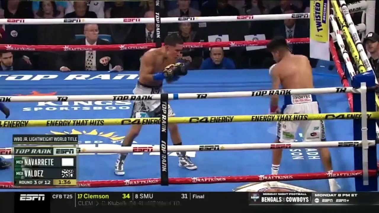Óscar Valdez VS Emanuel Vaquero Navarrete