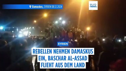 Damaskus gefallen - Assad geflohen