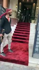 Suriye Başbakanı Muhammed Gazi El Celali'nin evinden çıkarıldığı anlar