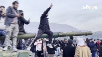 Chute du régime al-Assad : scènes de joie dans la capitale syrienne