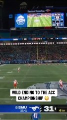 SMU nearly came back after trailing 31-14 in the 4Q 😳
