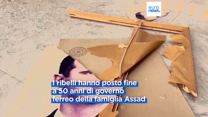 Siria: i ribelli conquistano Damasco, Assad fuggito a Mosca