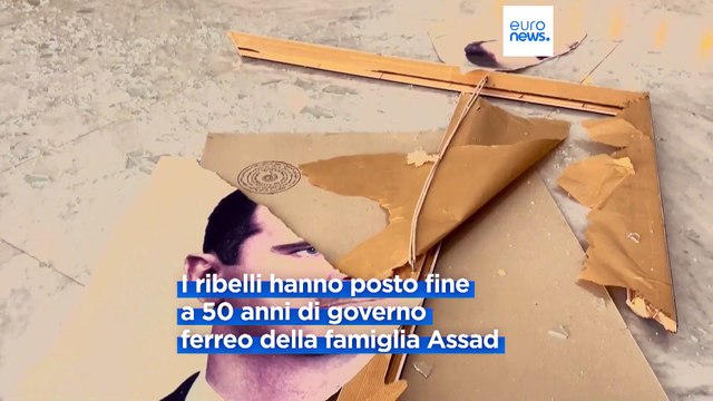 Siria: i ribelli conquistano Damasco, Assad fuggito a Mosca