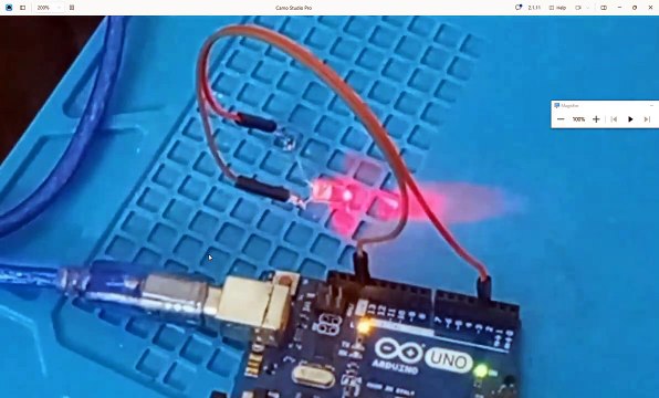 Use PWM pin of Arduino UNO to control brightness of an LED.