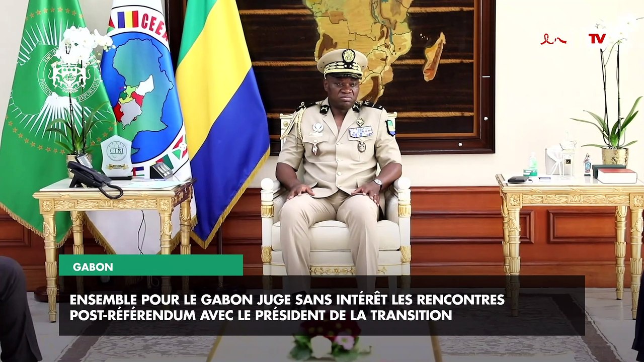 [#Reportage] Gabon : Ensemble pour le Gabon juge sans intérêt les rencontres post-référendum avec le président de la transition