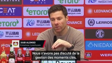 Xabi Alonso : "Pas spectaculaires, mais efficaces"