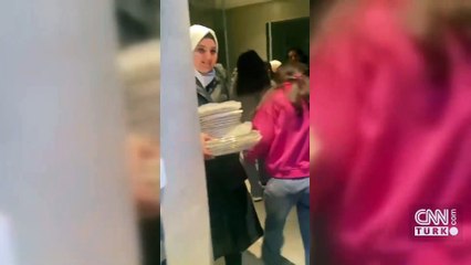 Halk ve muhalifler Esad'ın sarayında!