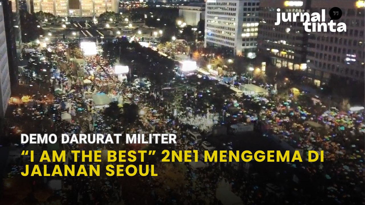 'I AM THE BEST' 2NE1 Menggema, 100 Ribu Warga Korea Selatan Gelar Aksi Demonstrasi Pemakzulan Yoon Suk Yeol