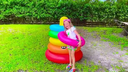 Nastya and her friends are playing Pop-It Challenge _ Compilation of videos for kids