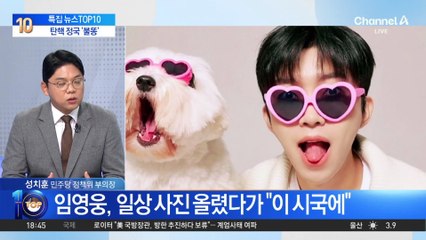 임영웅·차은우에 튄 尹 탄핵 정국 불똥