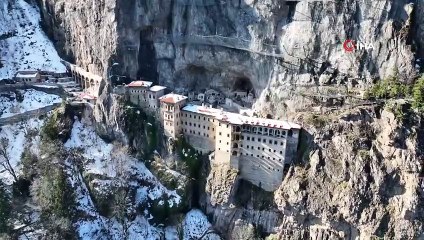 Doğu Karadeniz'in gözde turizm merkezi: Sümela Manastırı
