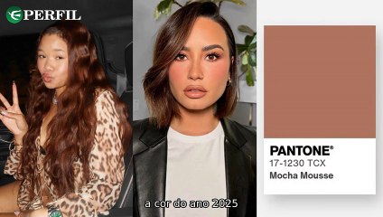 "Beatriz Reis revela segredos de beleza com a Cor do Ano 2025, Mocha Mousse, na CCXP"