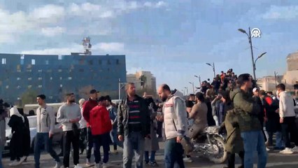 Suriye’de rejimin çöküşü sonrası kutlamalar böyle görüntülendi