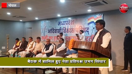 मध्य प्रदेश आदिवासी विकास परिषद् की बैठक