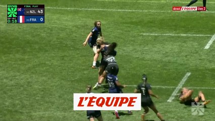 La France s'incline en demi-finale - Rugby à 7 (F) - HSBC Seven Series