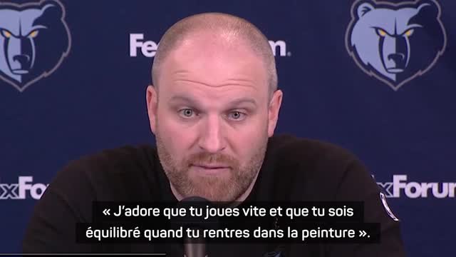 Grizzlies - Jenkins encense Morant : “L'un des joueurs les plus doués et les plus intelligents”