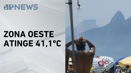 Rio de Janeiro registra terceira maior temperatura do ano