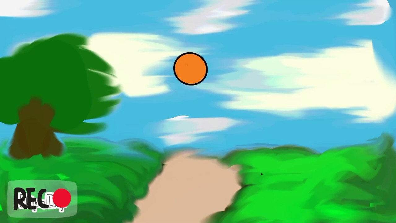 Bouncy ball animation video