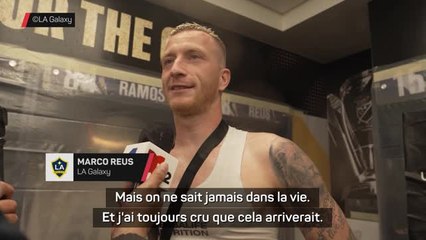 LA Galaxy - Reus et Vanney aux anges après le titre de champion