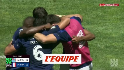La France s'offre les Fidji et verra la finale - Rugby à 7 (H) - HSBC Seven Series