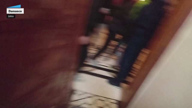 Los rebeldes sirios entran en el palacio presidencial