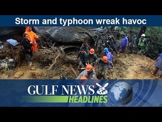 Storm and typhoon wreak havoc - GN Headlines