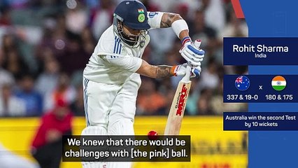 India 'didn't bat well enough' in Adelaide defeat - Sharma