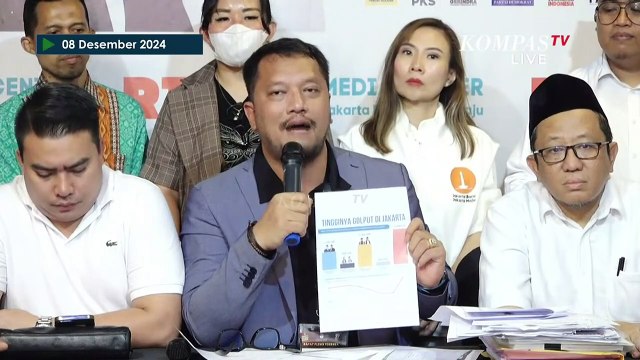 Tim Ridwan Kamil-Suswono Soroti Tingginya Golput Tanggapi Hasil Pilkada Jakarta: Tok, Tok, Halo KPU?