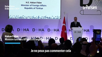 Assad "probablement hors de Syrie", selon le ministre turc des Affaires étrangères