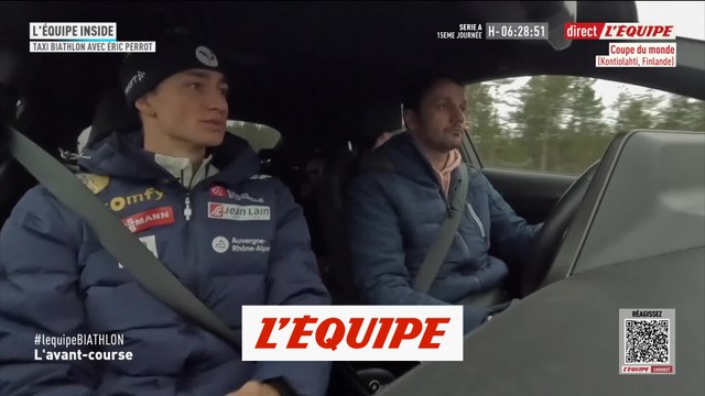 Taxi biathlon avec Eric Perrot - Biathlon - CM