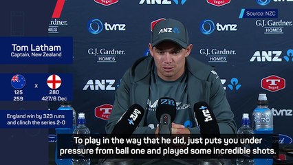 Latham raves about 'unique' Brook as he continues startling form