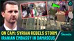 VIDEO | Nasrallah and Soleimani Destroyed | Iranian Embassy Stormed By Turkey Backed Syrian Rebels