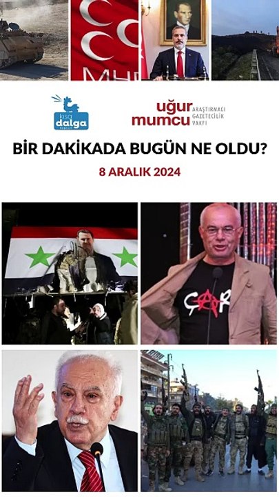 Bir dakikada bugün ne oldu?