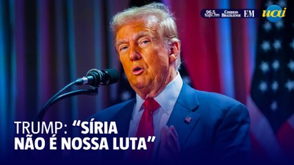 Trump critica envolvimento dos EUA na Síria