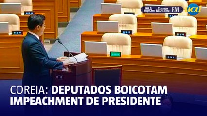 Presidente da Coreia do Sul escapa de impeachment