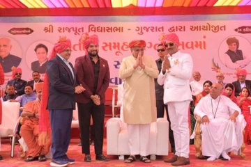 VIDEO: गुरुदेव राकेश से मुख्यमंत्री पटेल ने लिया आशीर्वाद