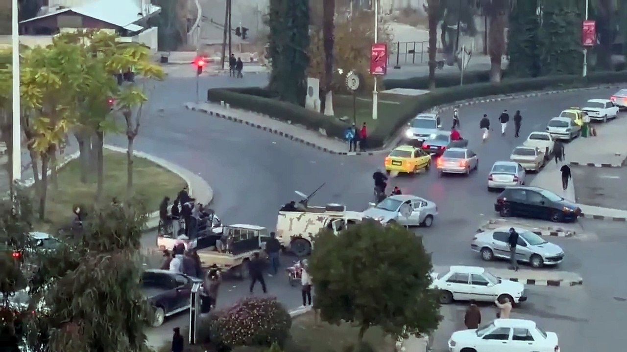 Syrian rebels seize Damascus (video)