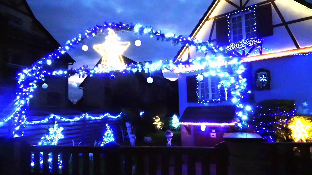 Brumath La Maison Bleu de Noël de Charles 2024