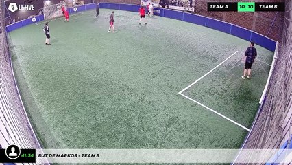 But de Markos - Team B