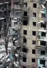 Drone video shows city of Toretsk in ruins, Donetsk region