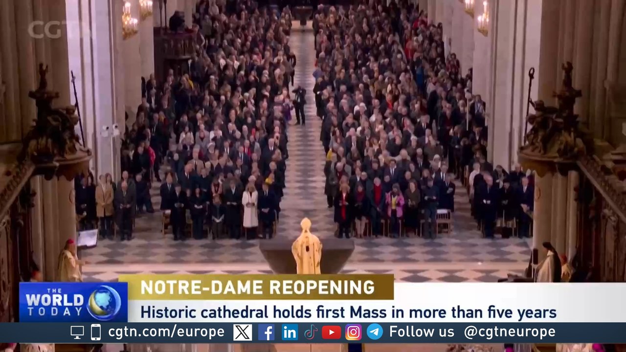Notre Dame reopens with spectacular ceremony in Paris
