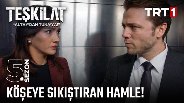 Makinist, Altay ve Neslihan'ı köşeye sıkıştırıyor! | #Teşkilat 123. Bölüm