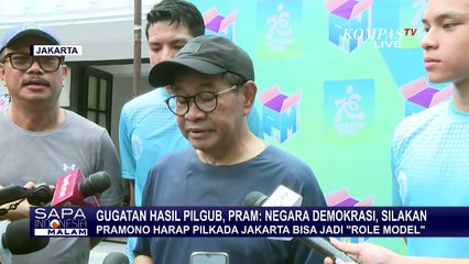 Soal Gugatan Hasil Pilgub Jakarta, Pramono Anung: Negara Demokrasi, Silakan