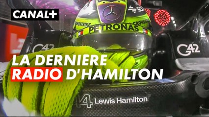 La dernière radio pleine d'émotions d'Hamilton pour Mercedes - Grand Prix d'Abu Dhabi - F1