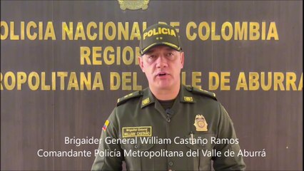 Autoridades entregan balance de la noche de las velitas en Medellín