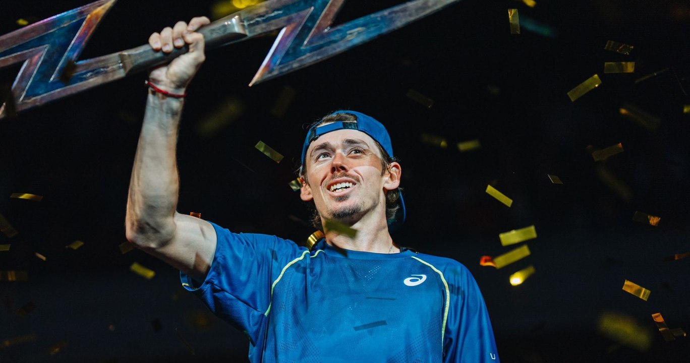 "The Demon" Alex de Minaur is the 2024 UTS champion in London