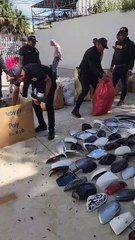 Policía Nacional desmantela almacén de piezas de vehículos robadas en Villa María