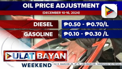 Dagdag-bawas sa presyo ng produktong petrolyo, ipatutupad sa Martes
