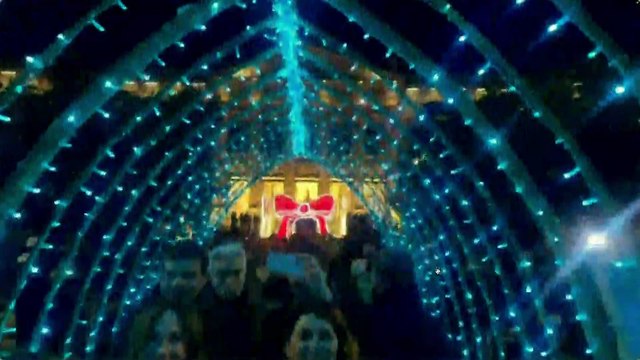Si accende il Natale a Messina, la trasmissione dell'accensione degli alberi