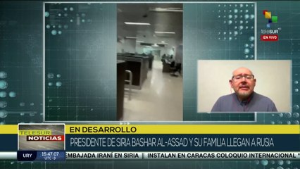 El Kremlin informa llegada del Presidente Bashar Al-Assad a Rusia